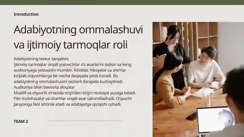Adabiyotning ommalashuvi va ijtimoiy tarmoqlar 3