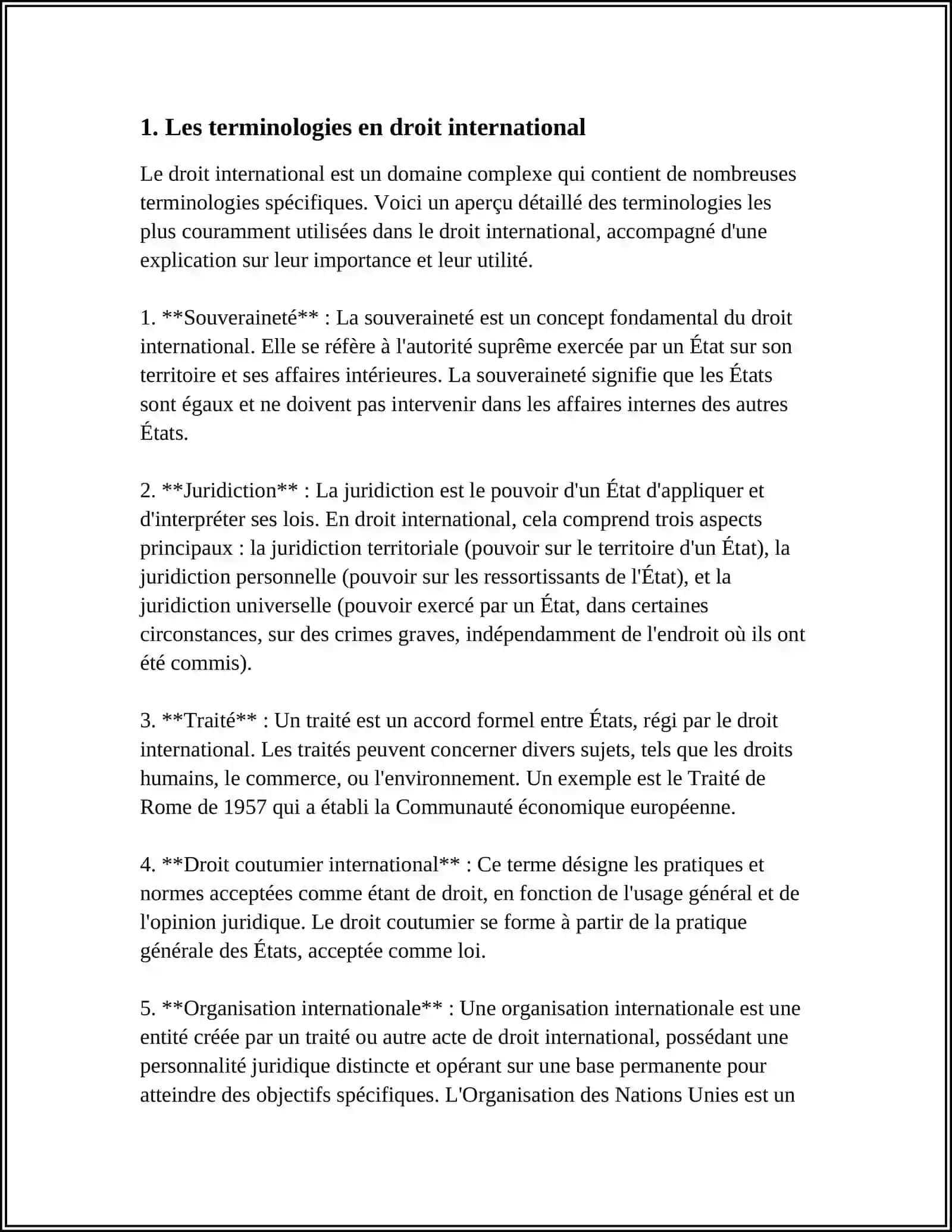 TERMINOLOGIES PROFESSIONELLES ET ACADEMIQUE 3