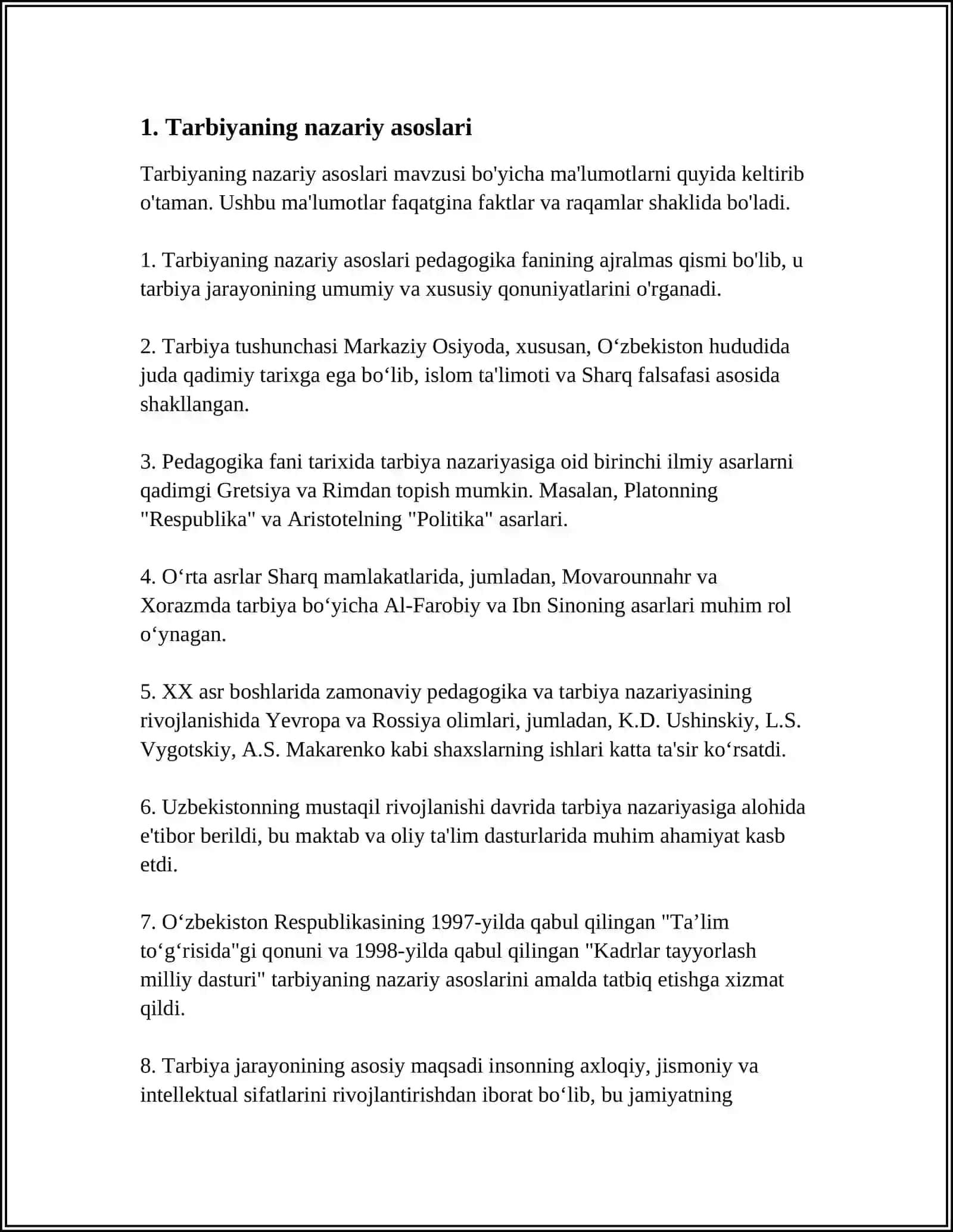 TARBIYANING UMUMIY METODLARI 3