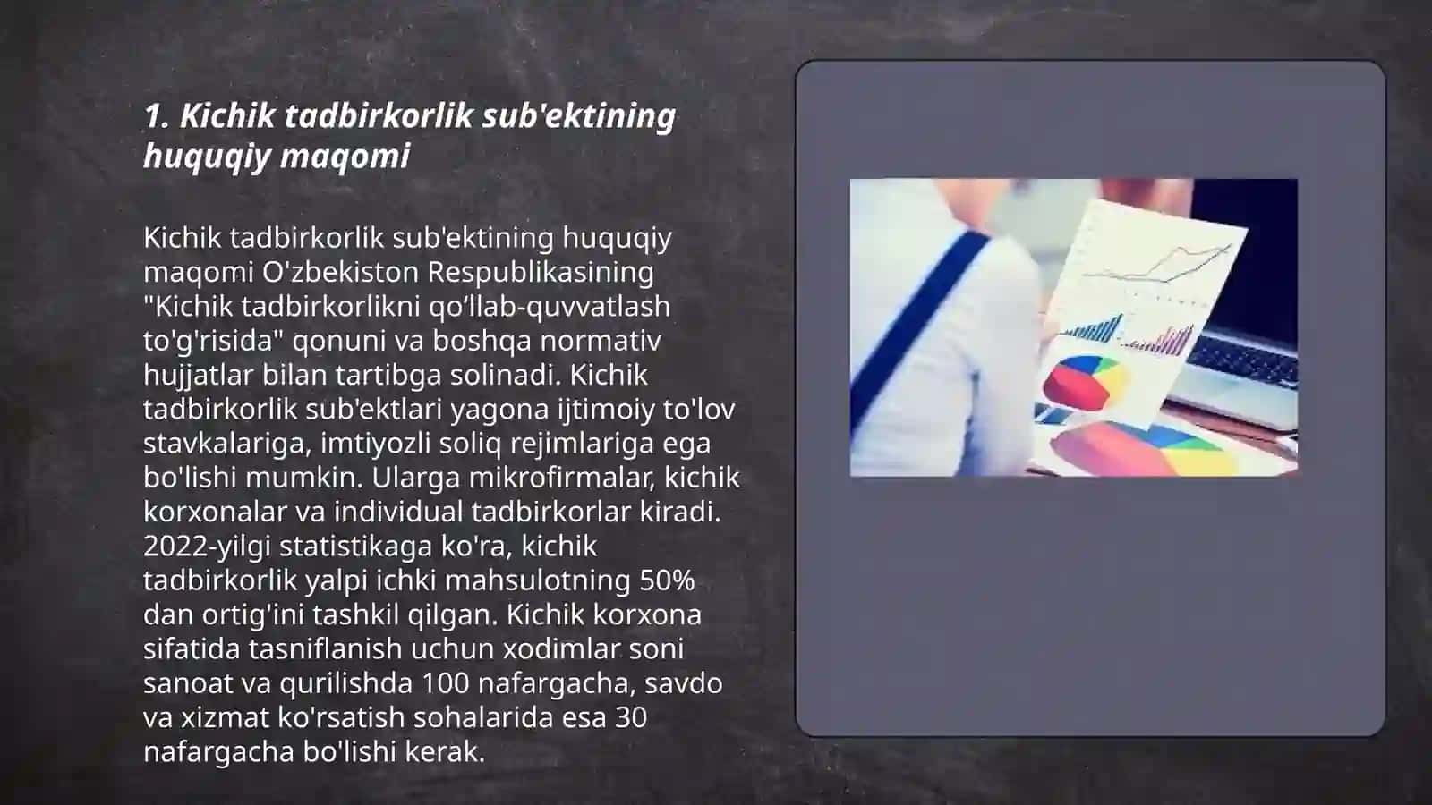 Kichik tadbirkorlik subyektalari 3