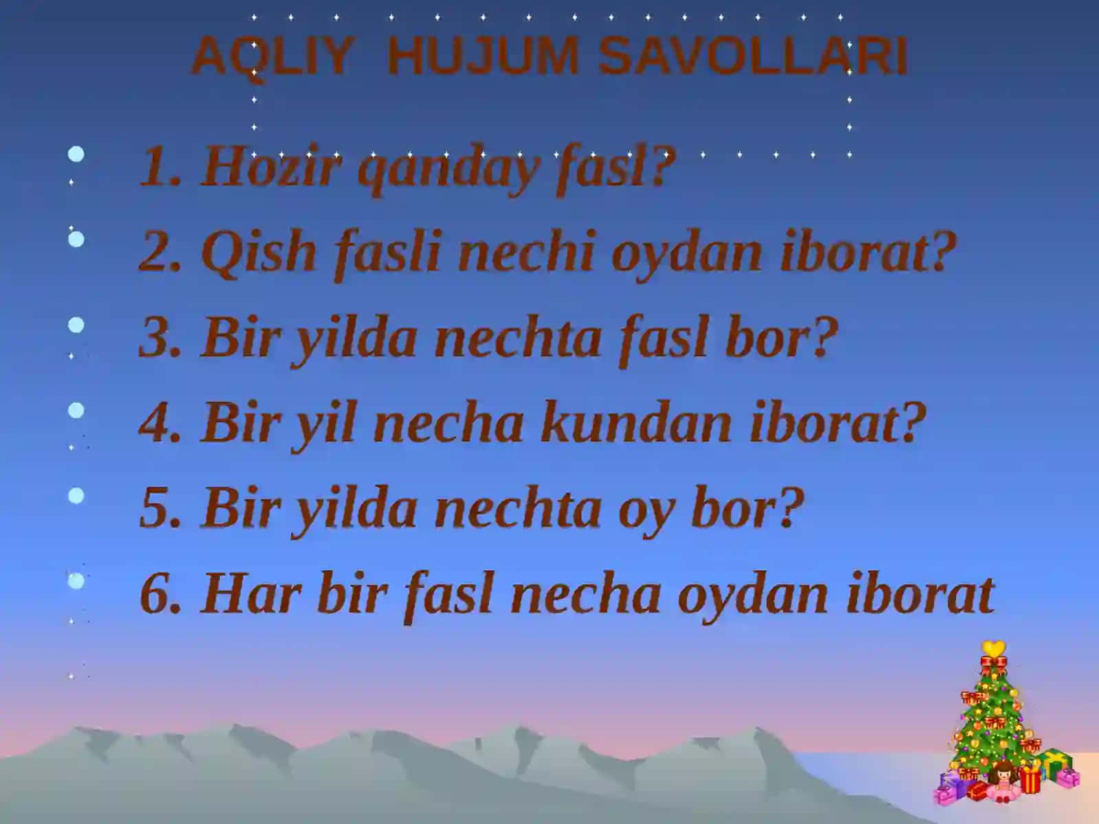 Qish bo’lmasa-chi 3