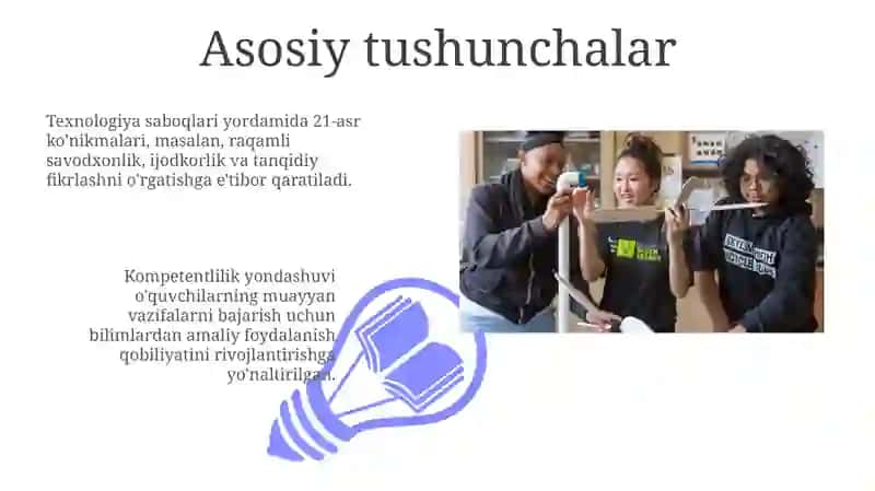Boshlangʻich sinf texnalogiya darslariga kompetinsion yondashuv 3