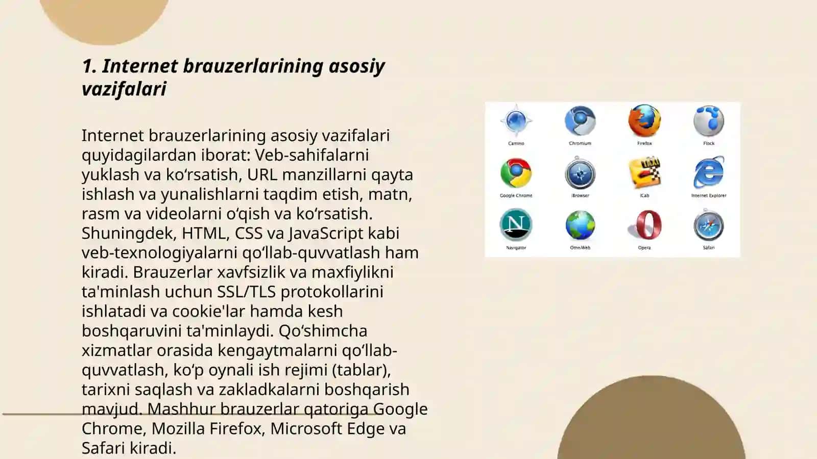 Internet brauzerlaridan foydalanish 3