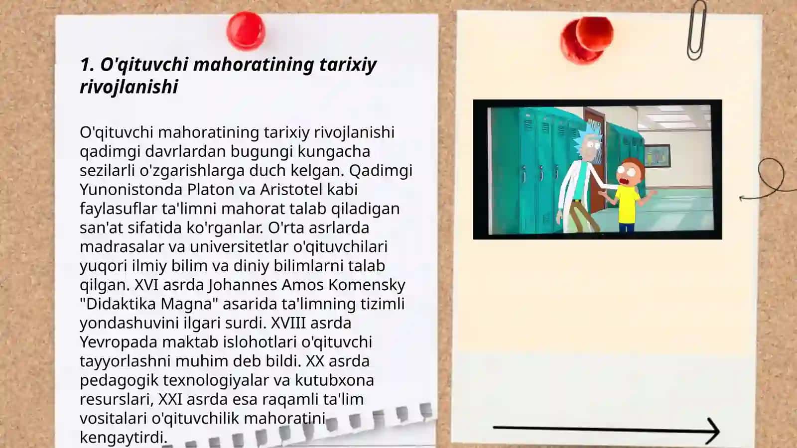 O'qituvchi mahoratining tarixiy rivojlanishi 3