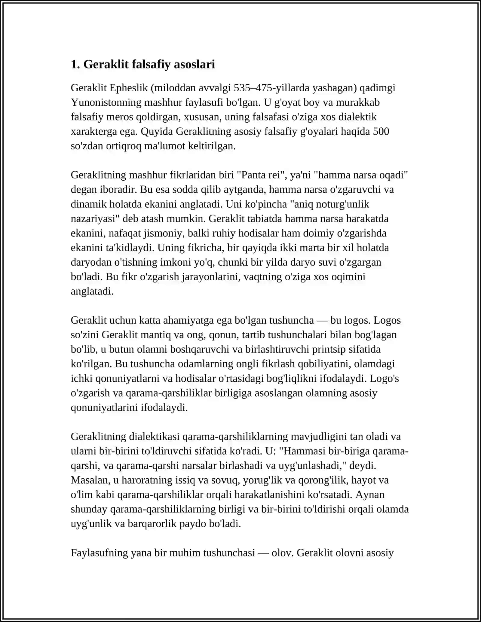 GERAKLIT FALSAFASI 3