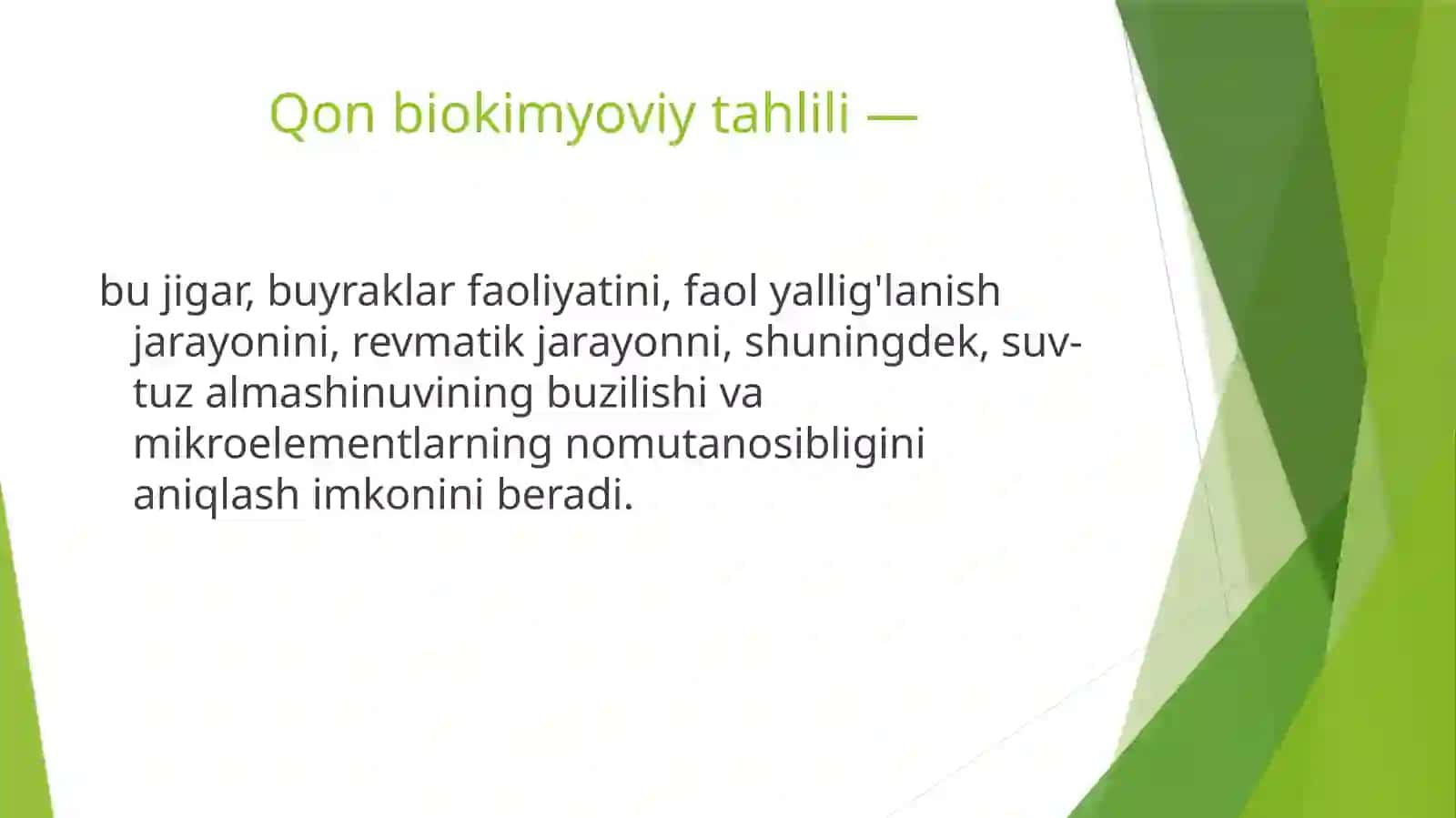 KLINIK BIOKIMYO 3