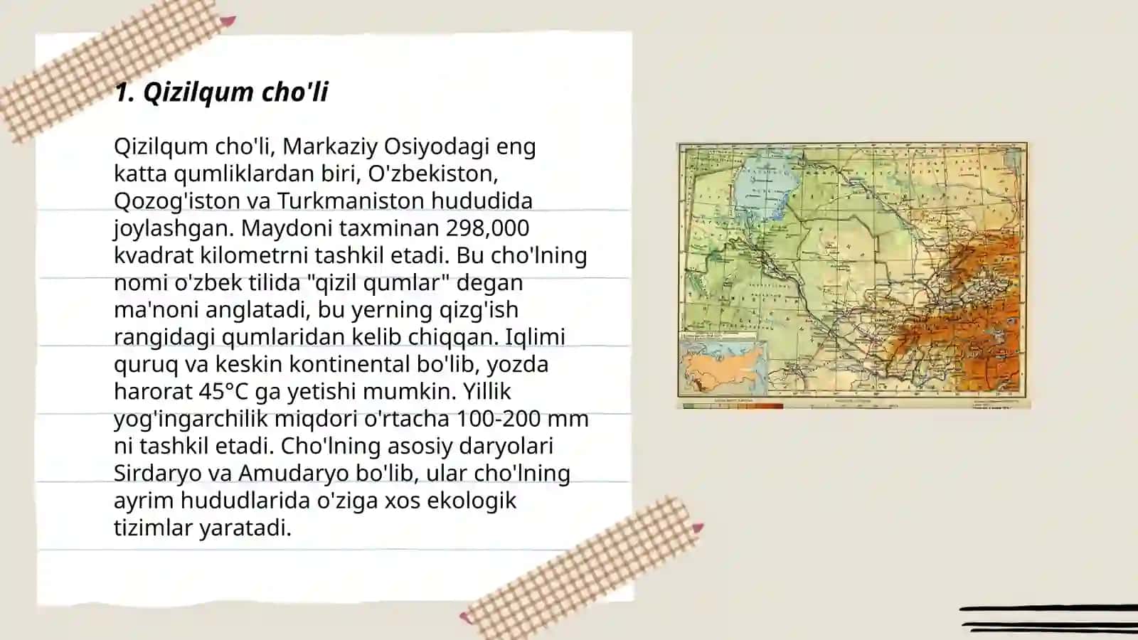 Qizilqum cho'li 3