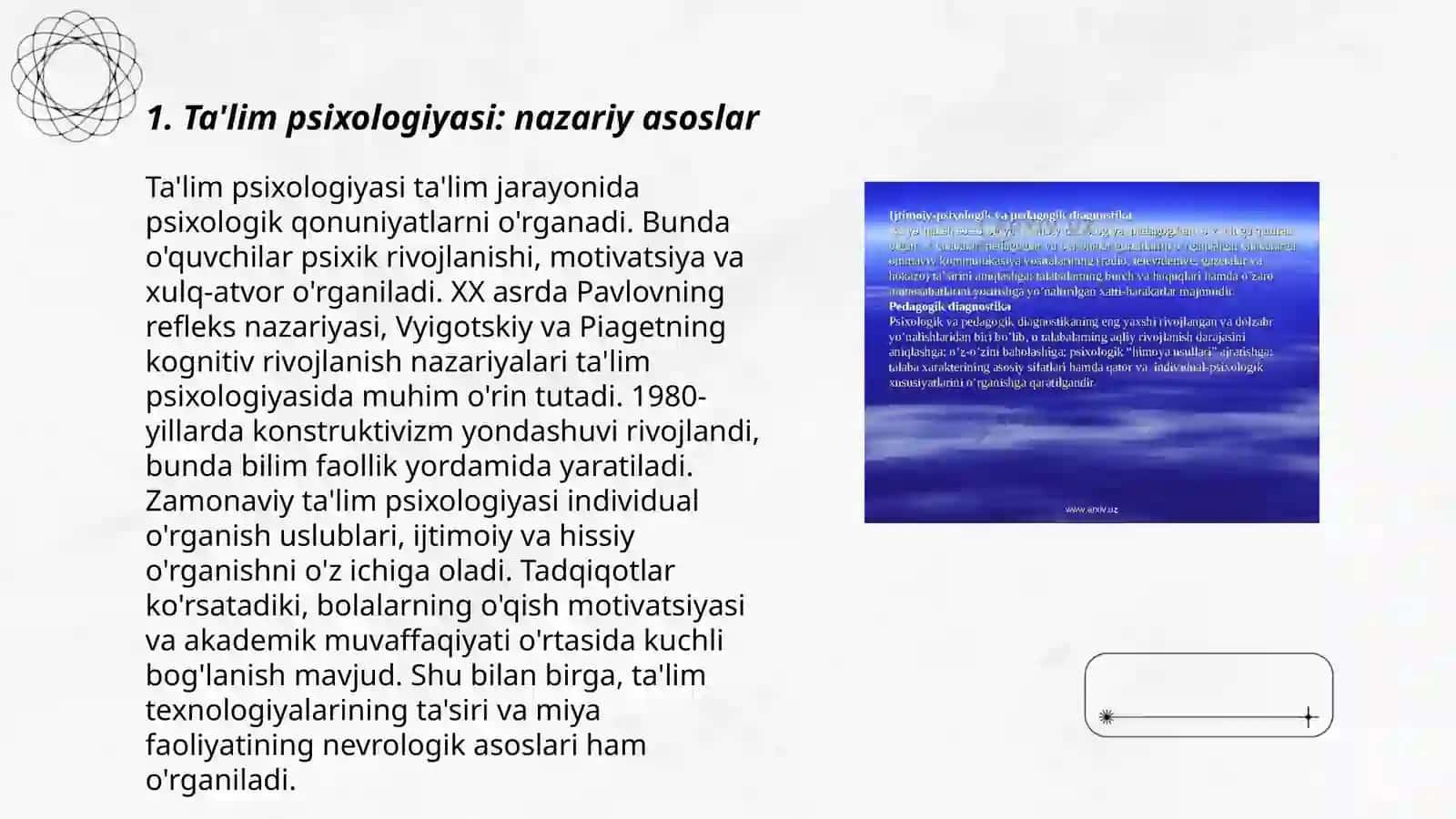 Ta'lim psixologiyasi 3