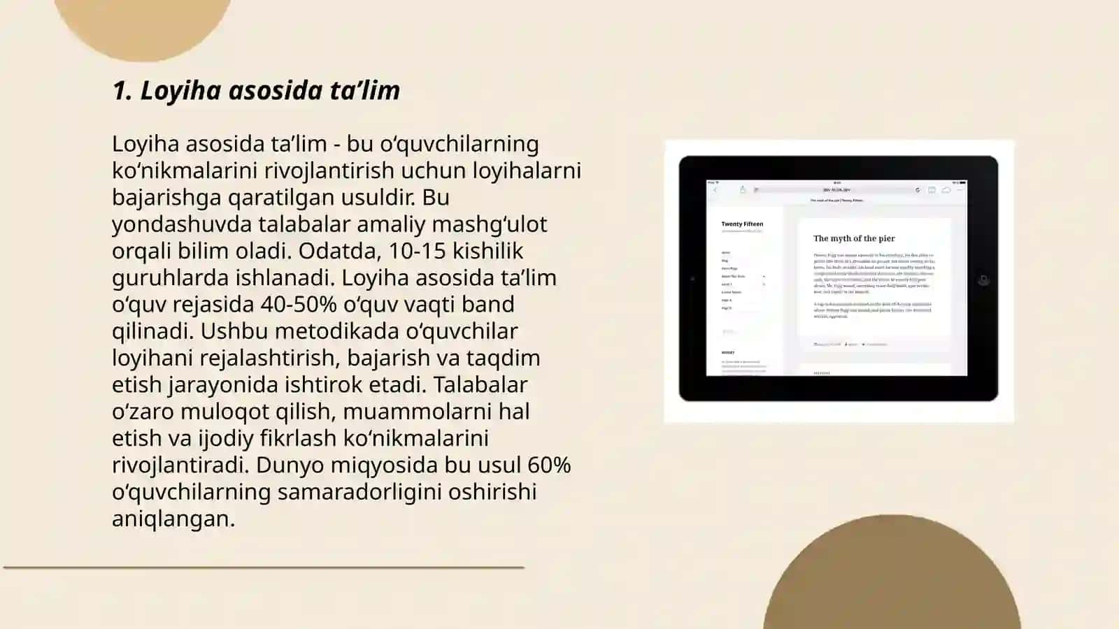 Professional ta’limi rivojlanishining asosiy tendentsiyalari 3