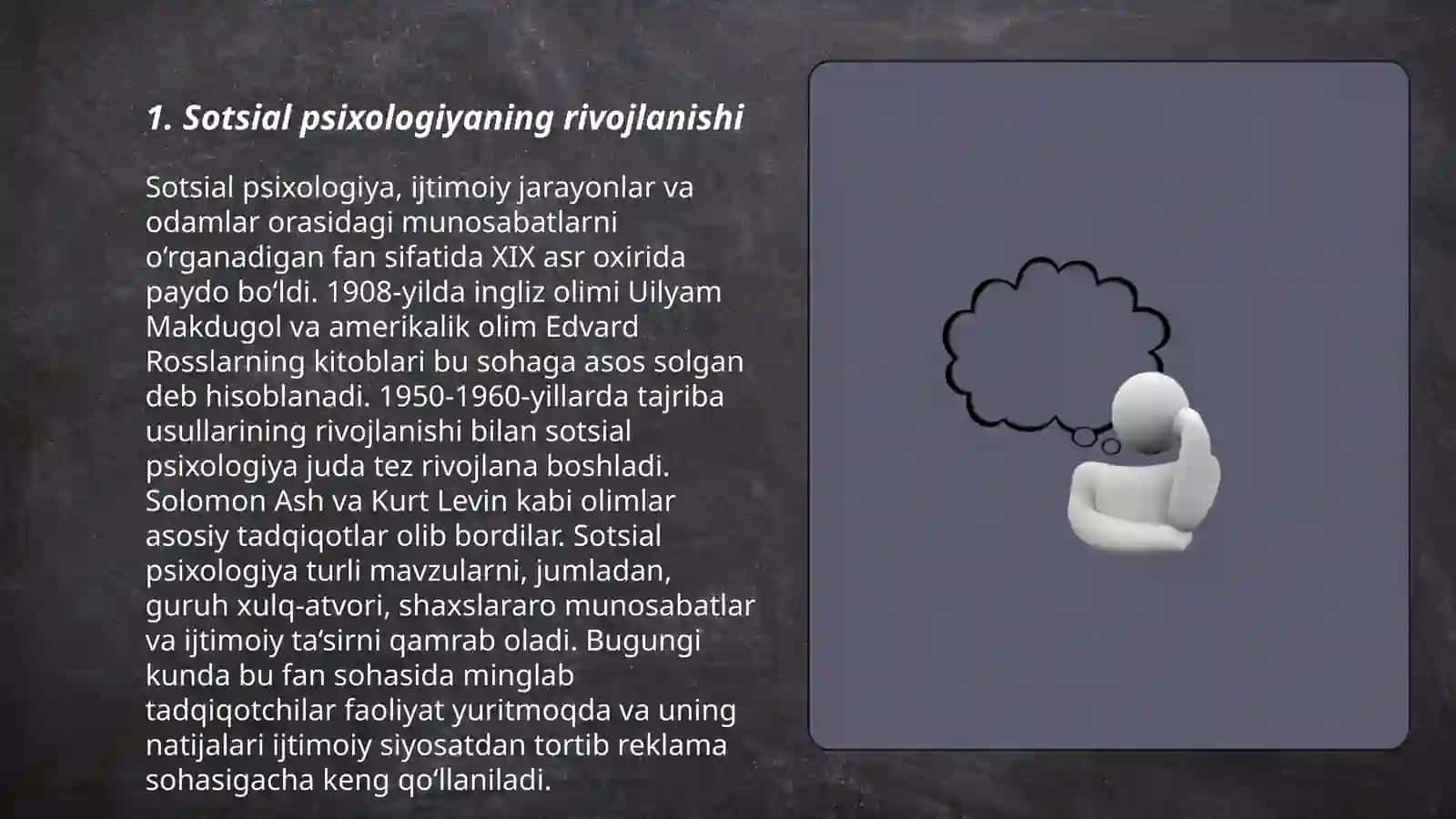 Sotsial psixologiyaning uch nazariy manbasi 3