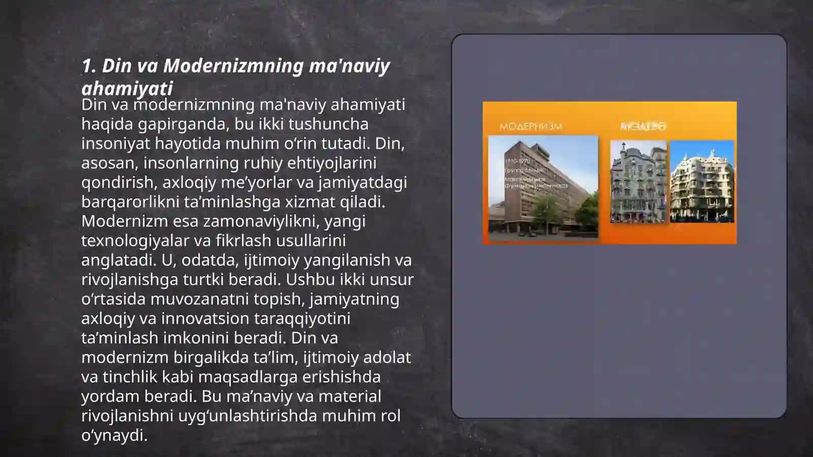 Din va modernizm 3