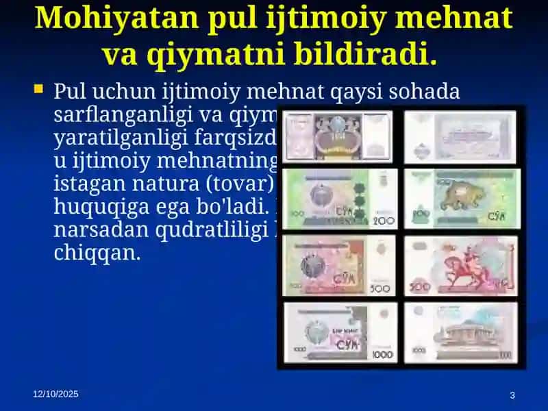 Pulning Mоhiyati va Vazifalari 3