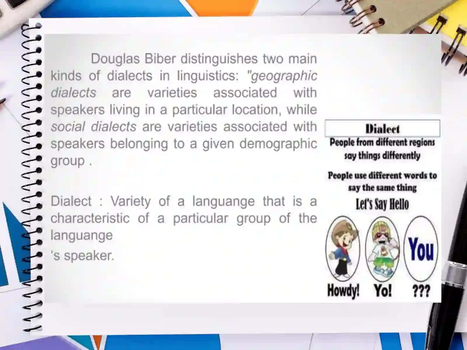 Regional and Social Dialects in the World 3