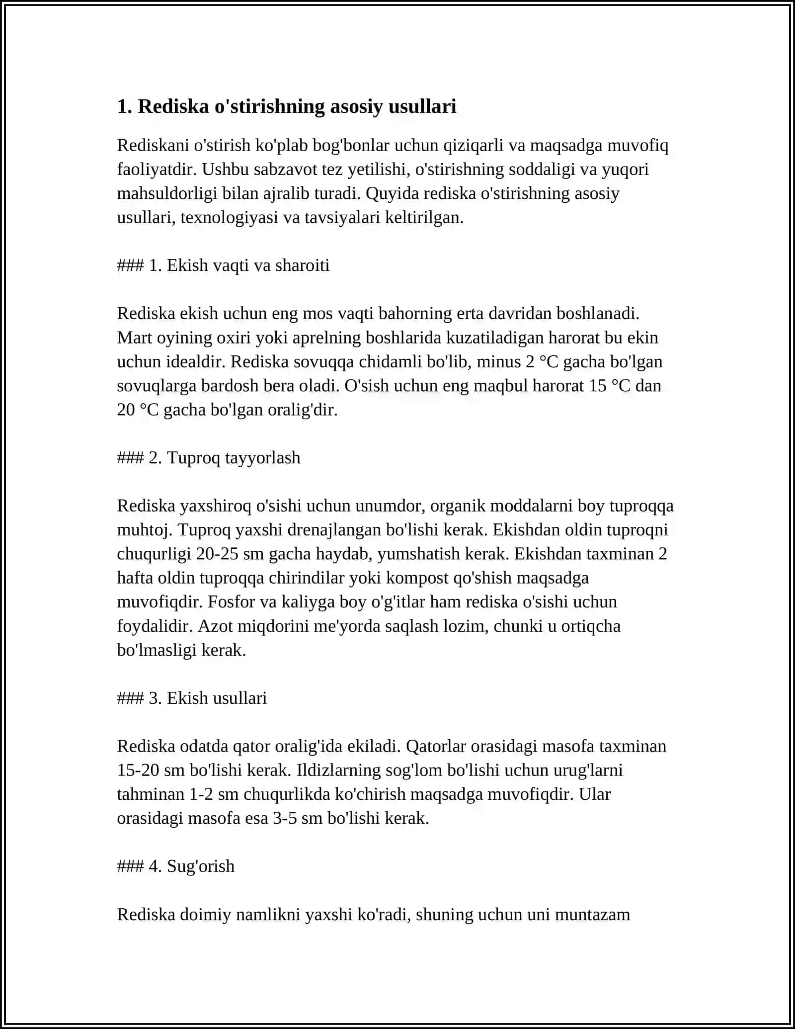 REDISKA HAQIDA MUSTAQIL ISH 3