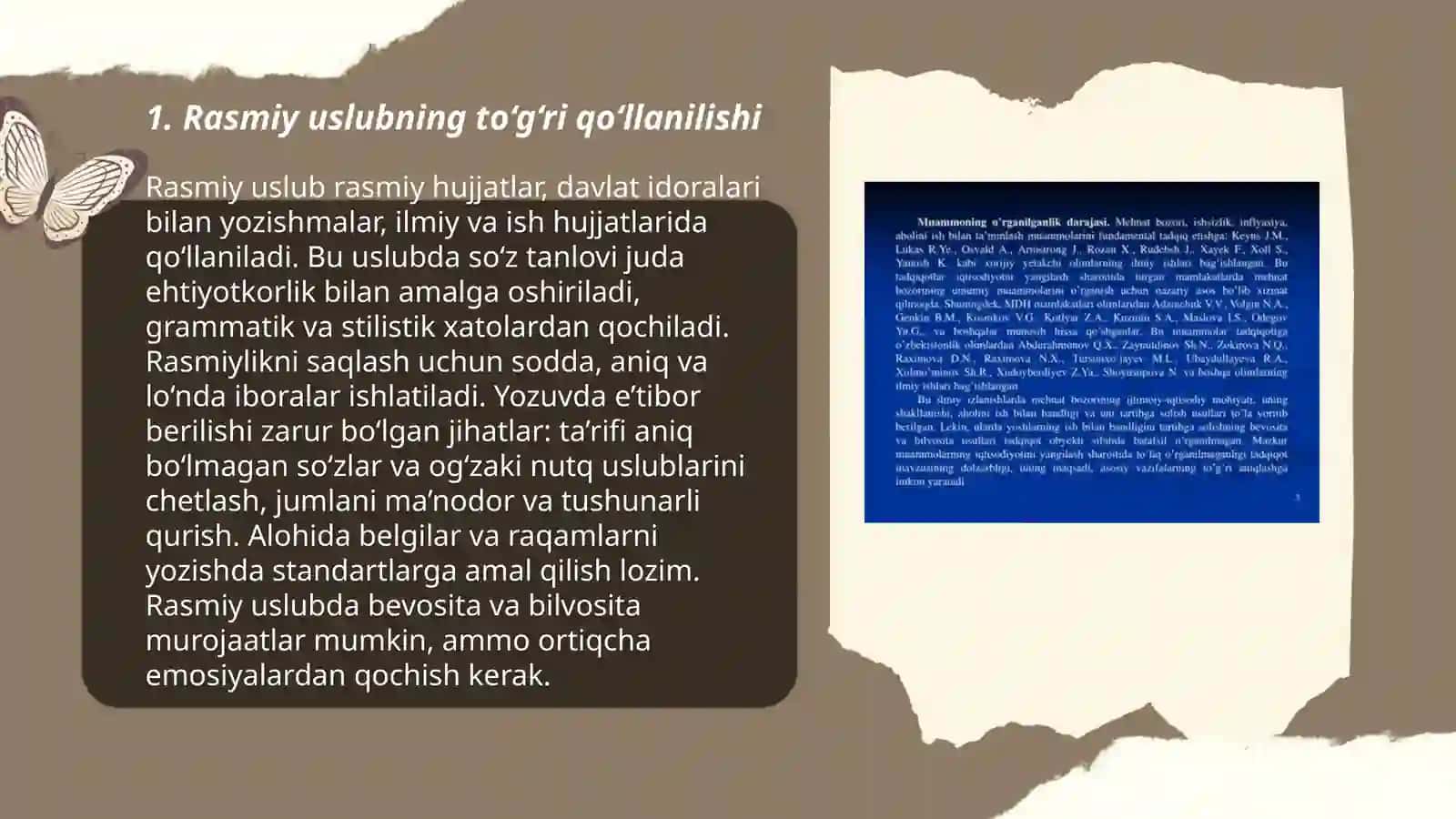 Xizmat yozishmalarini yozishdagi muammolar 3