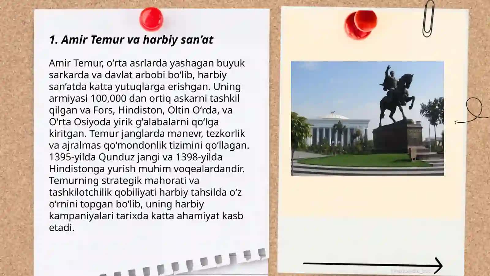 Amir Temur va Harbiy San’at 3