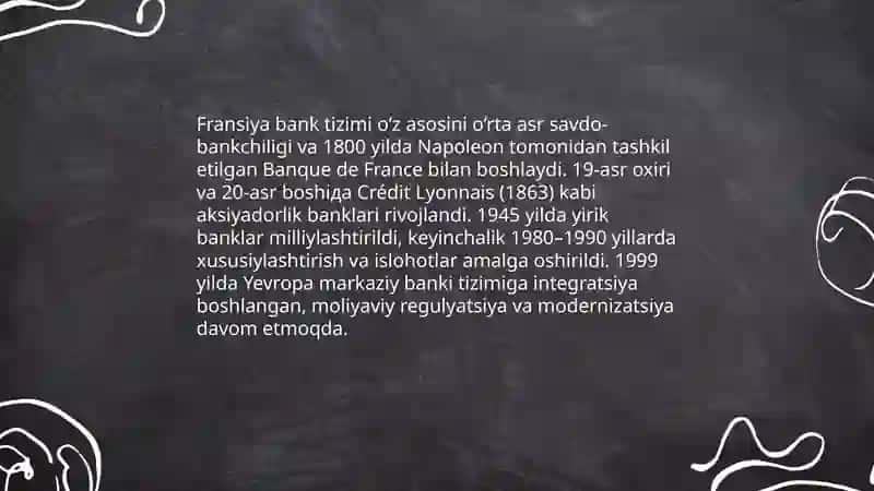 Fransiya bank tizimi 3