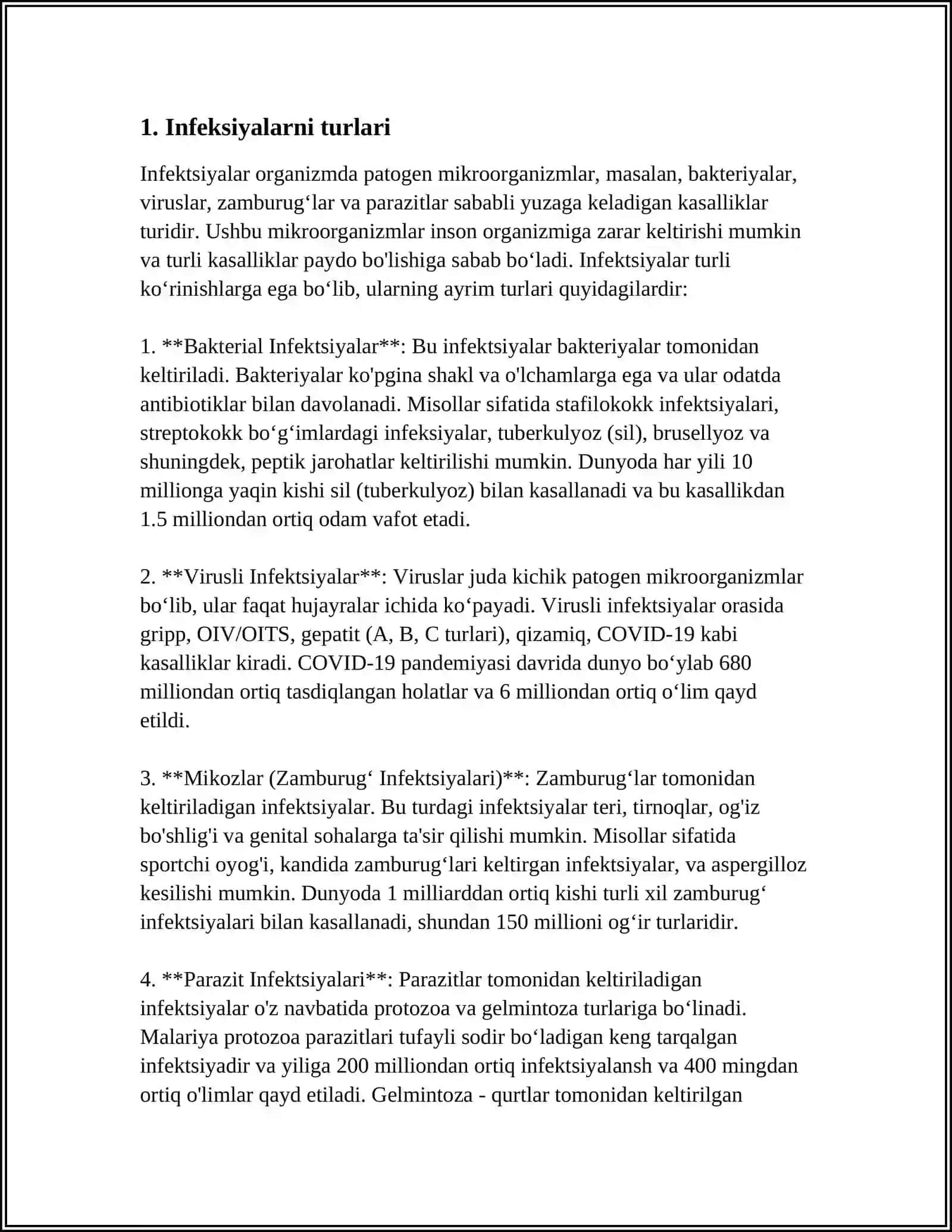 INFEKSIYA HAQIDA MALUMOT 3