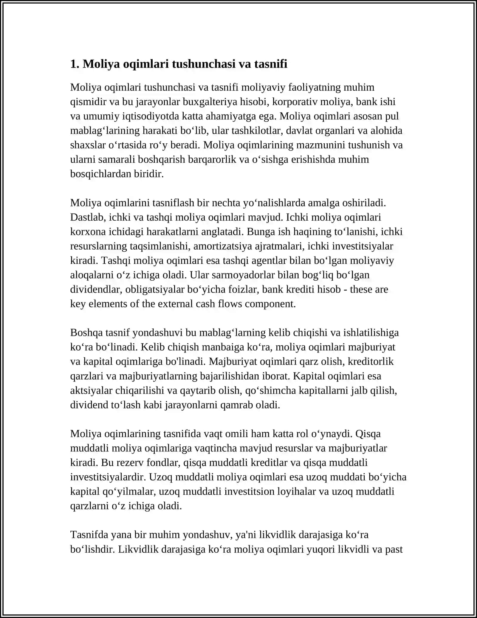 MOLIYAVIY OQIMLARNING MAZMUNI VA ULARNI BOSHQARISH 3