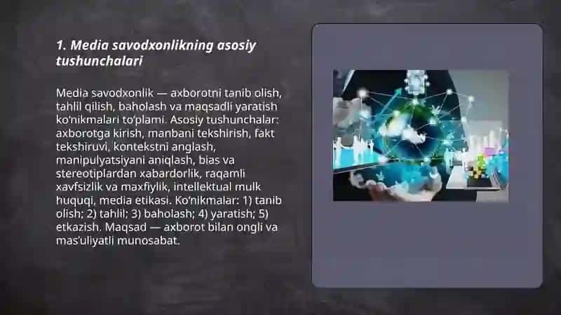 Media savodxonlik va axborot texnologiyalari 3