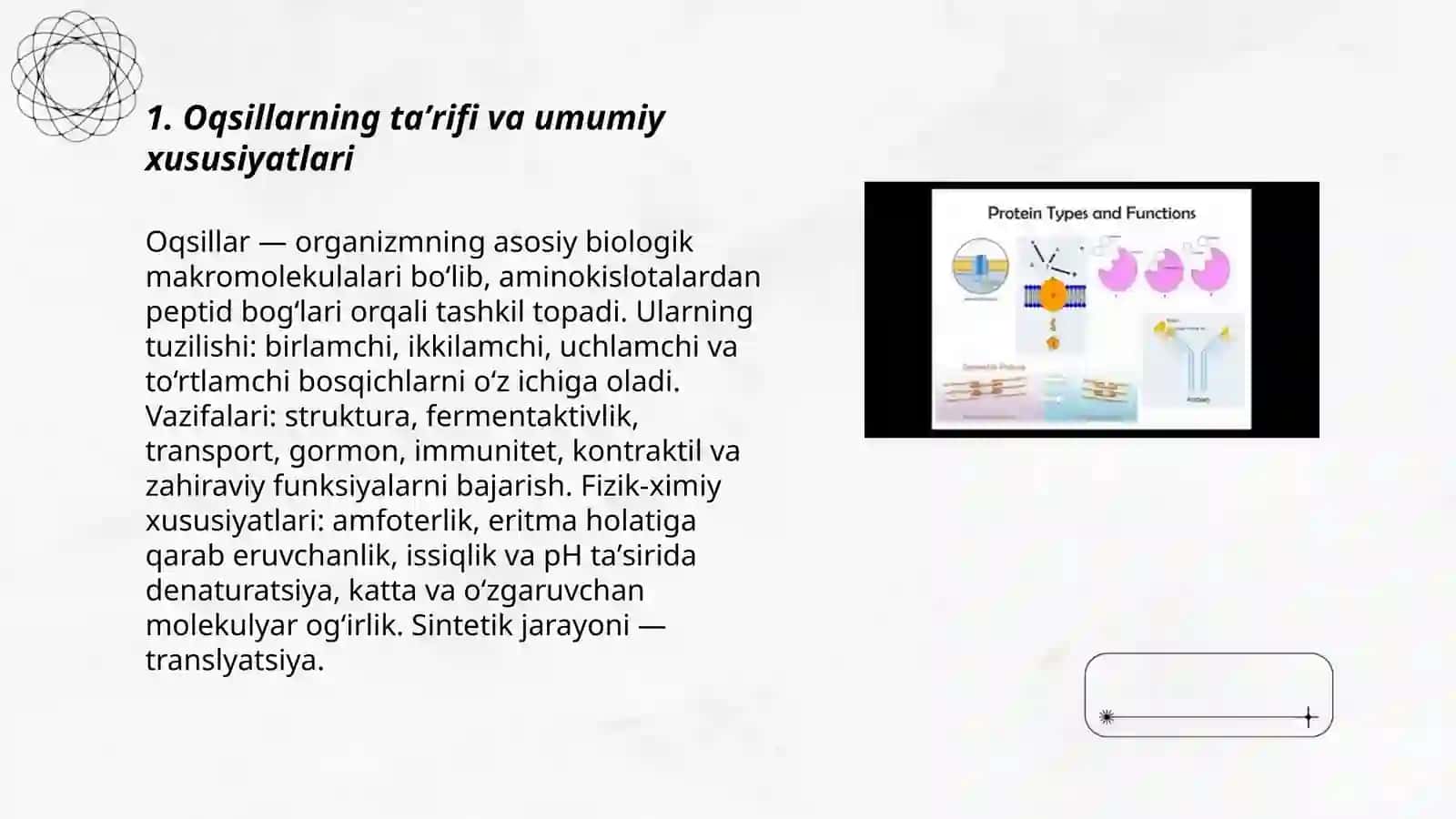 Oqsillar 3