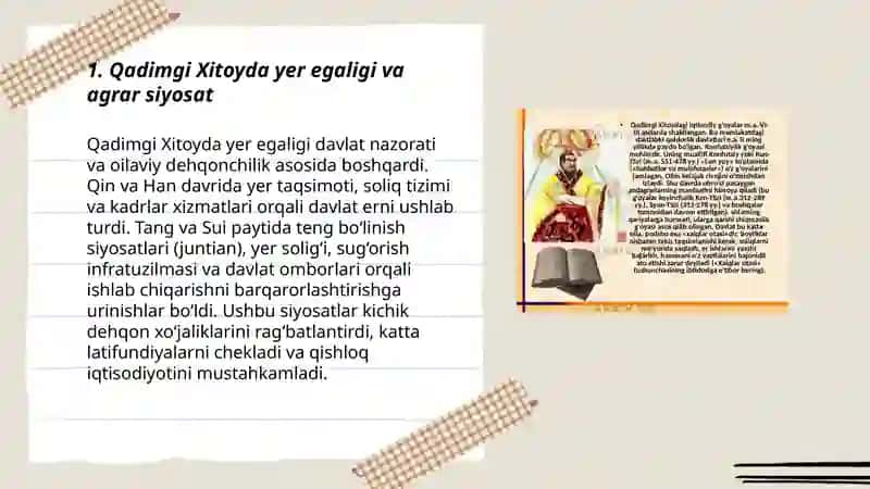 Qadimgi Xitoydagi iqtisodiy g'oyalar 3
