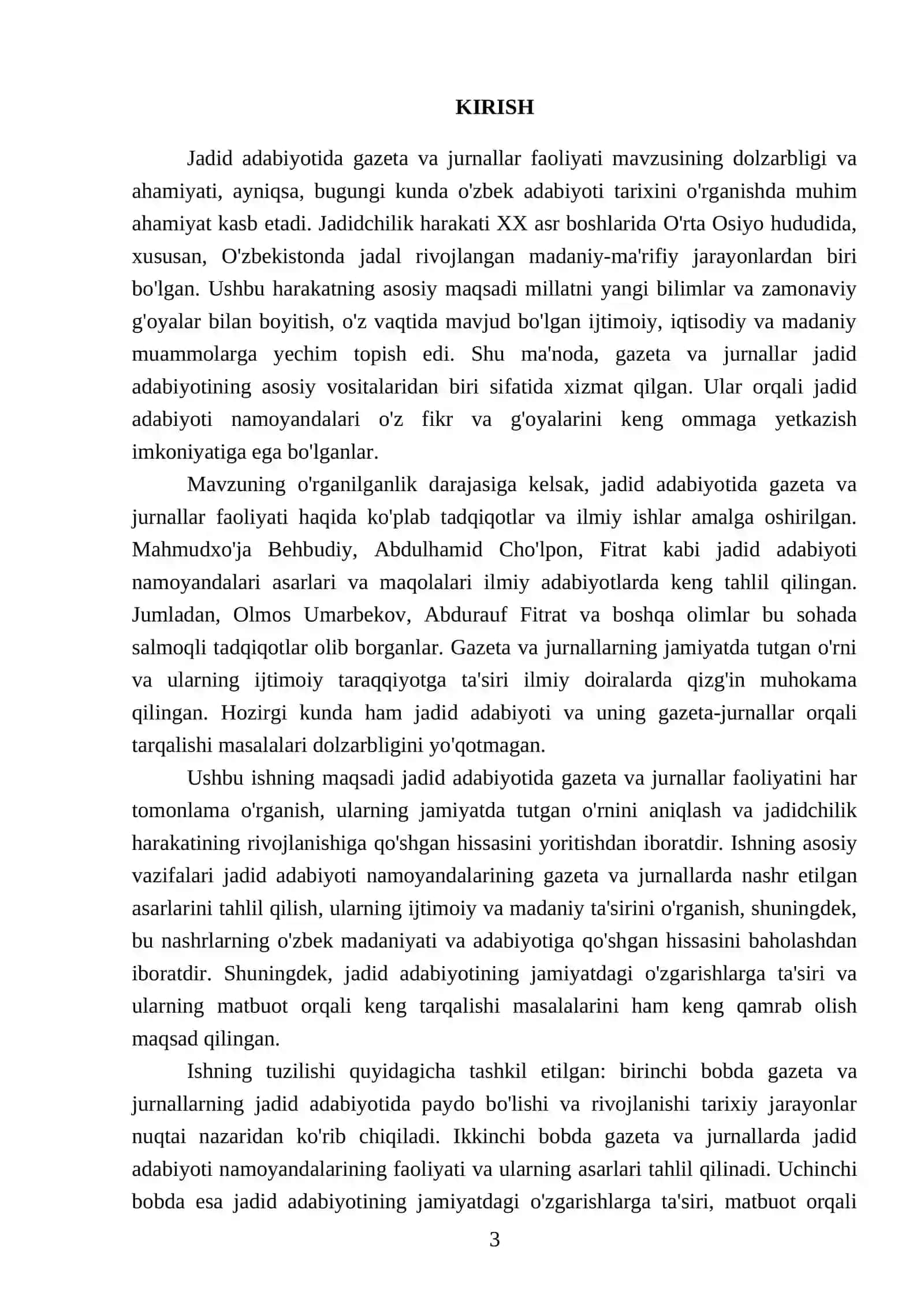 Jadid adabiyotida gazeta-jurnallar faoliyati 3