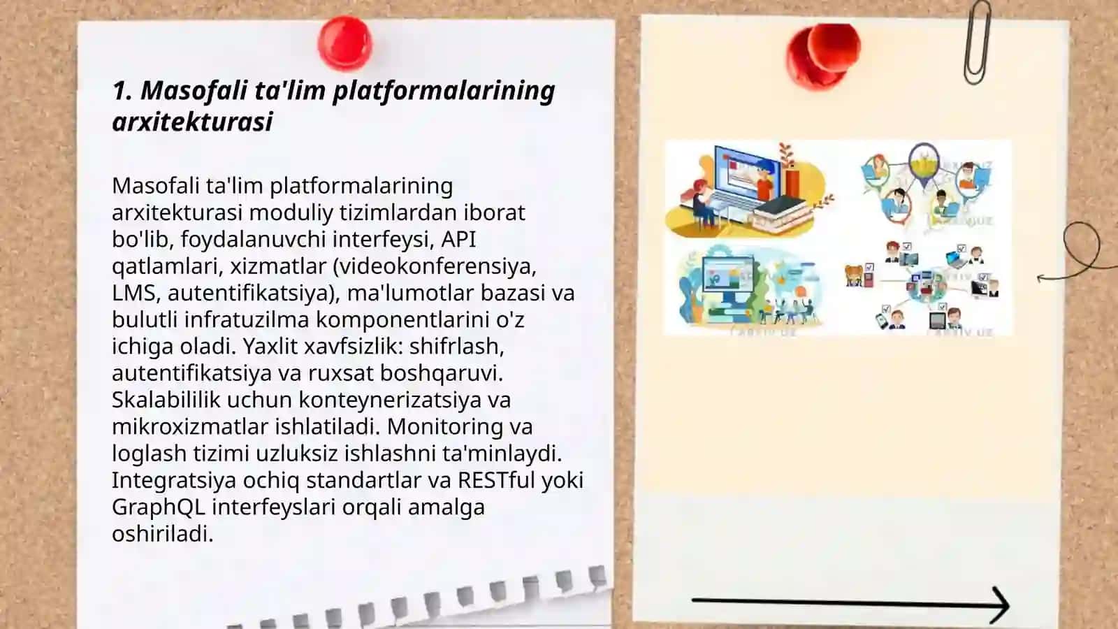 Masofali ta'lim platformalarining arxitekturasi 3