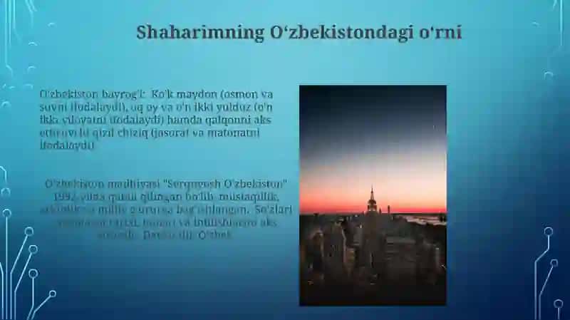 O'zbekiston: Davlat Madhiyasi 3