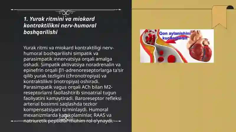 Arterial qon bosimi va yurak faoliyati 3