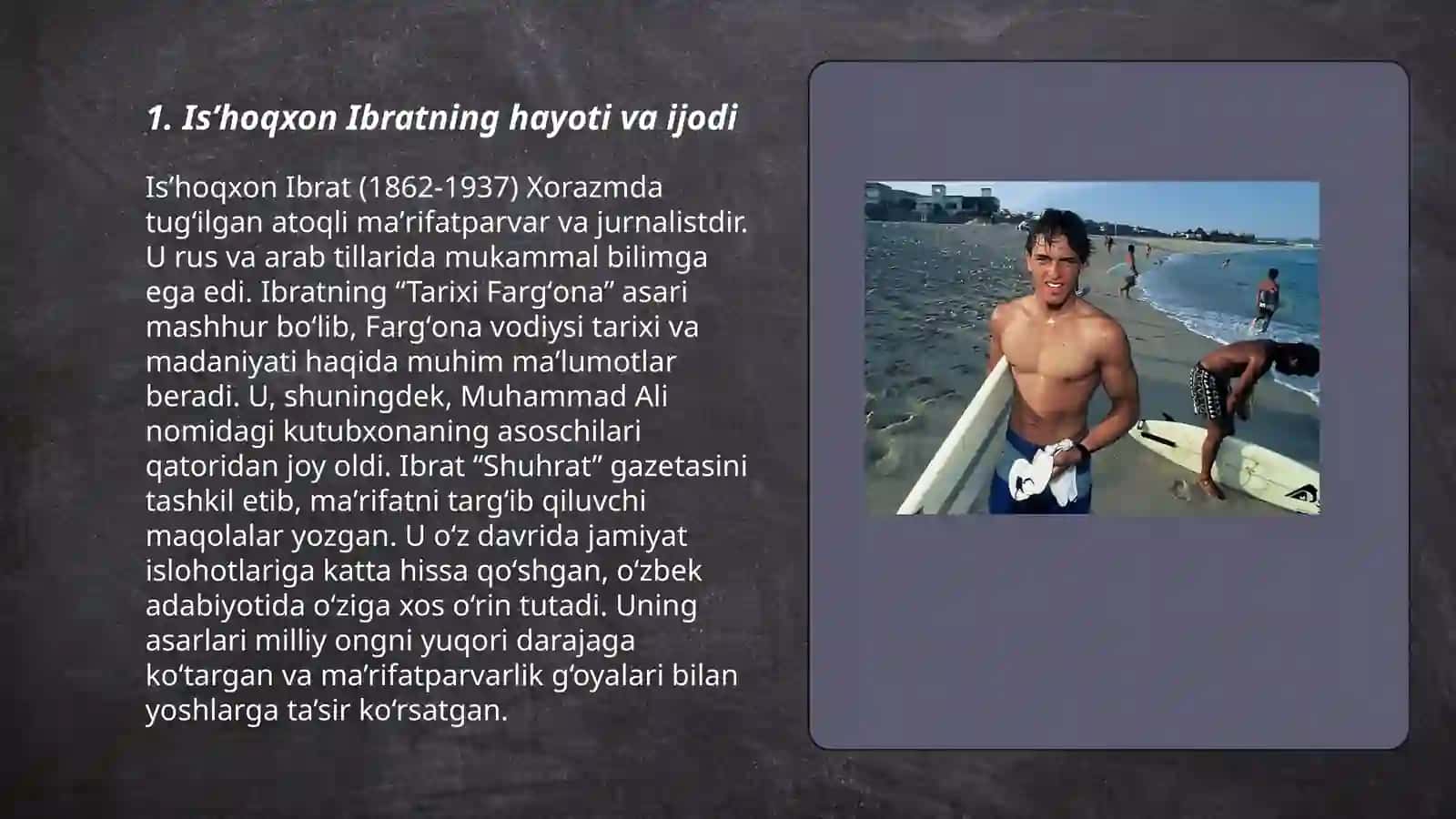 Is’hoqxon Ibrat va uning asarlari tahlili 3