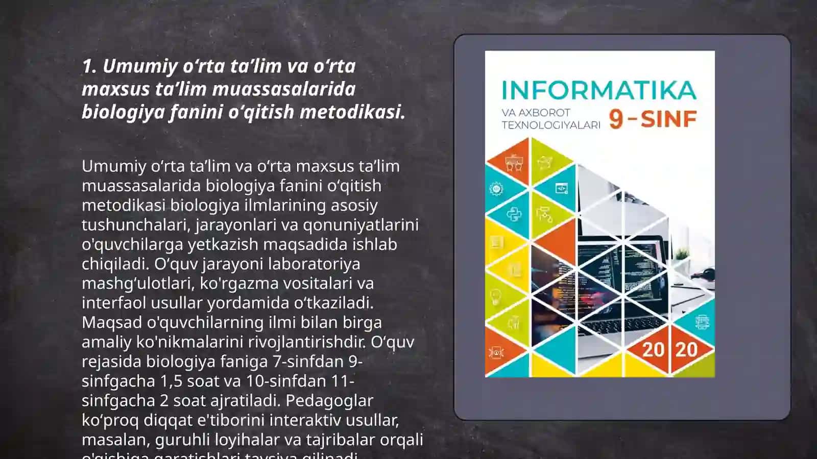 DTS oʻquv dasturlari darsliklar va metodik qoʻllanmalar 3