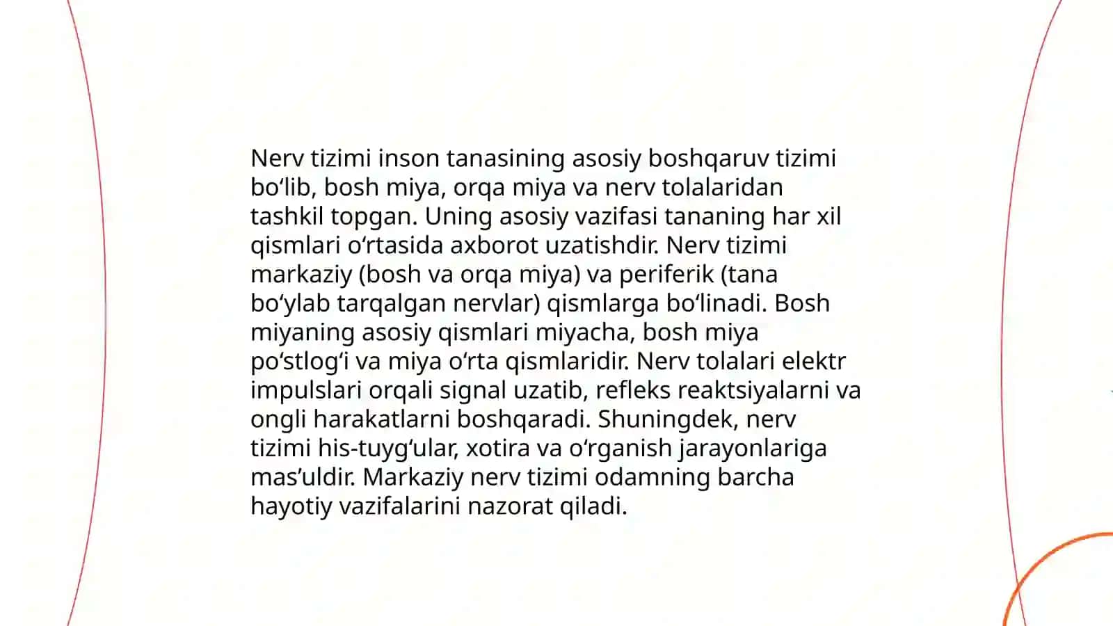 Organizmning nerv, immun-endokrin boshqariluvi 3