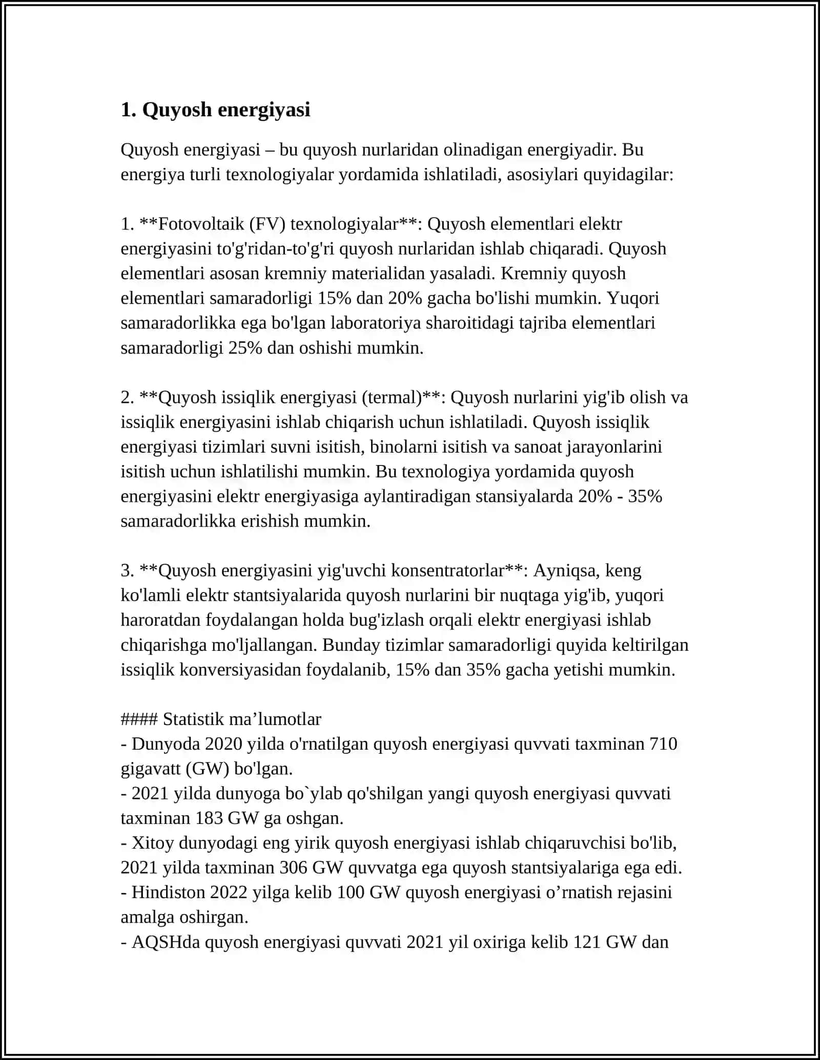 OSVOLD SHPRENLAR YEVROPA QUYOSHINING SOʻNISHI 3