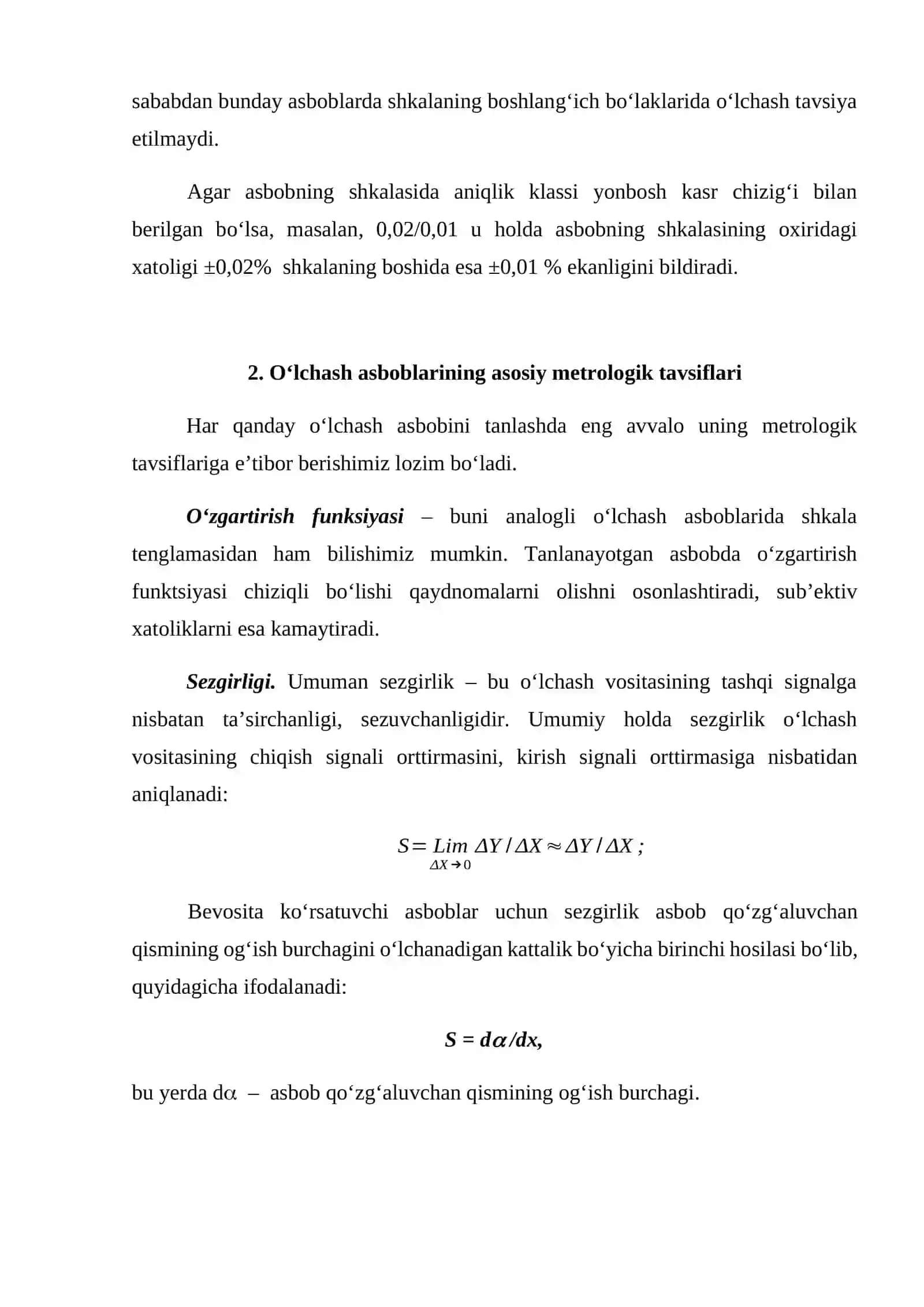 Analogli elektr o’lchash asboblari mexanizmlari 3