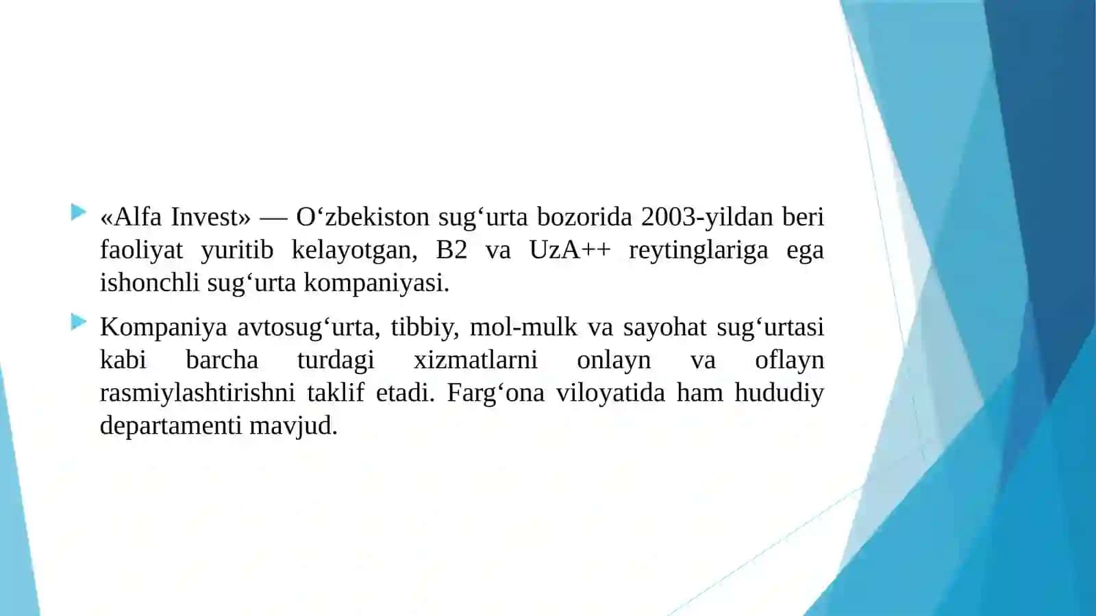ALFA INVEST KOMPANIYASI HAQIDA 3