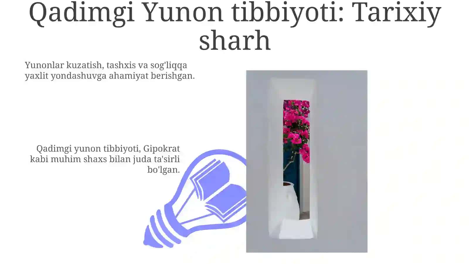 Qadimgi Yunon tibbiyot 3