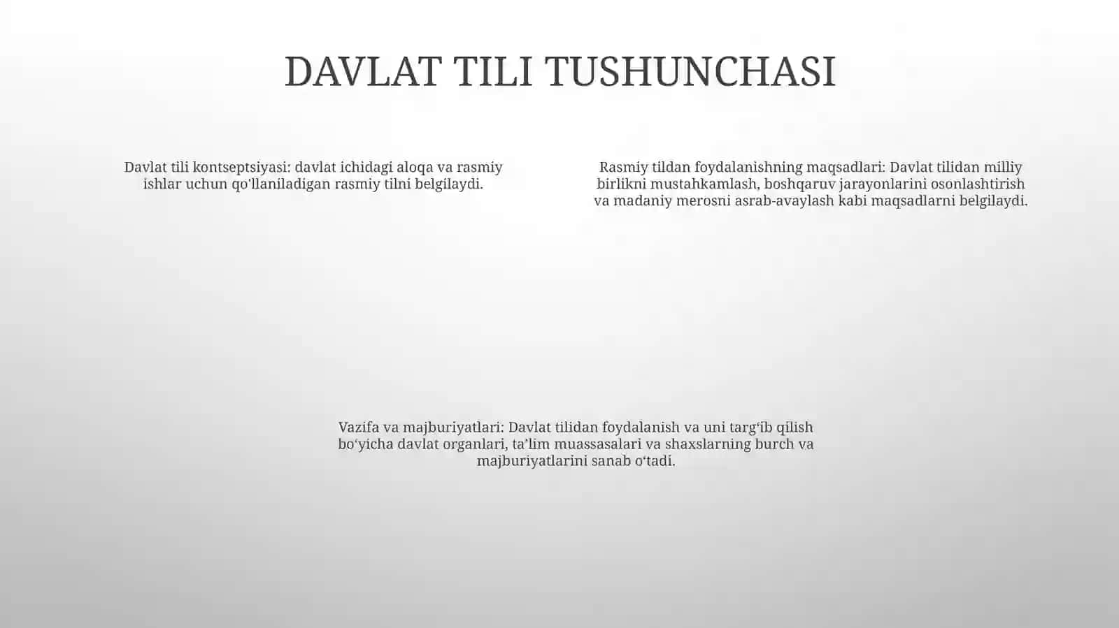 Davlat Tilida Ish Yuritish Sohasining MaqsadiVaVazifalari 3
