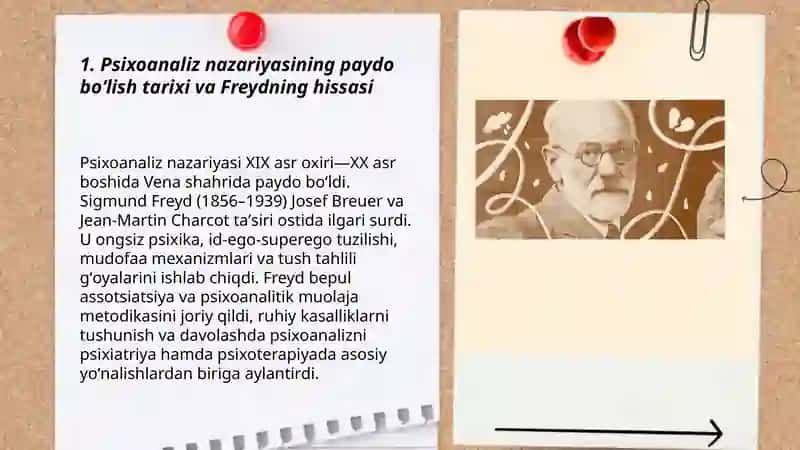 Psixoanaliz ta’limoti va uming tibbiyotdagi oʻrni 3