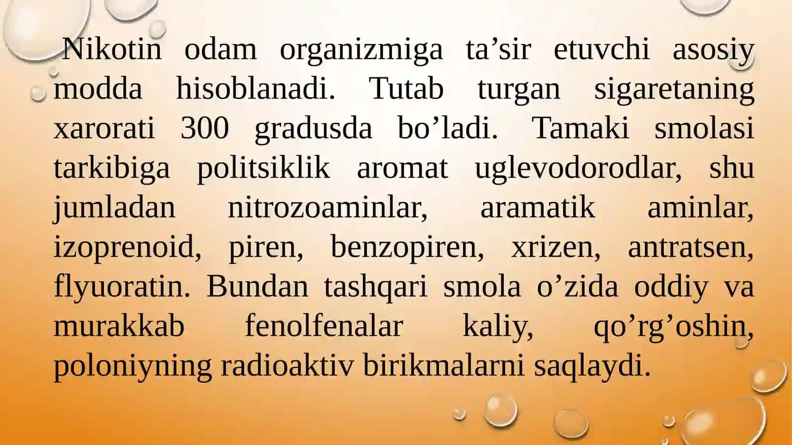 Tamakimahsulotlarikeltiribchiqaradigankasalliklar 3