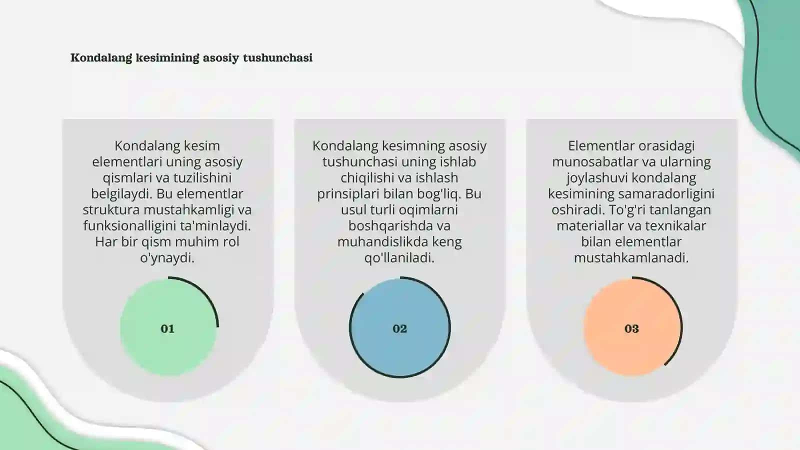Kondalang kesim elementlari 3