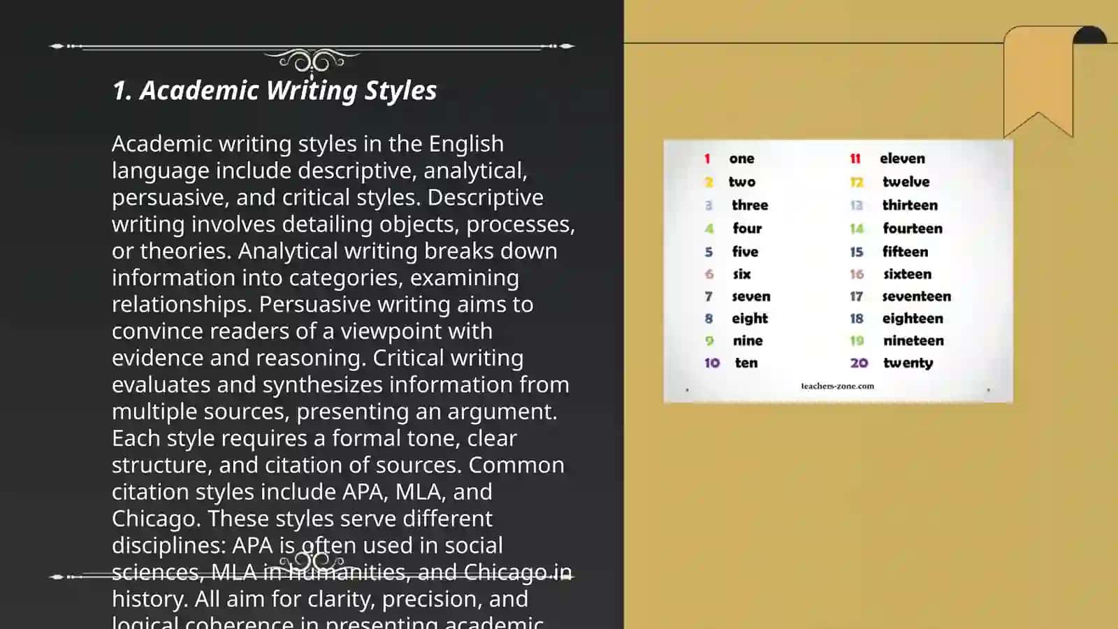 Academic Writing Styles 3