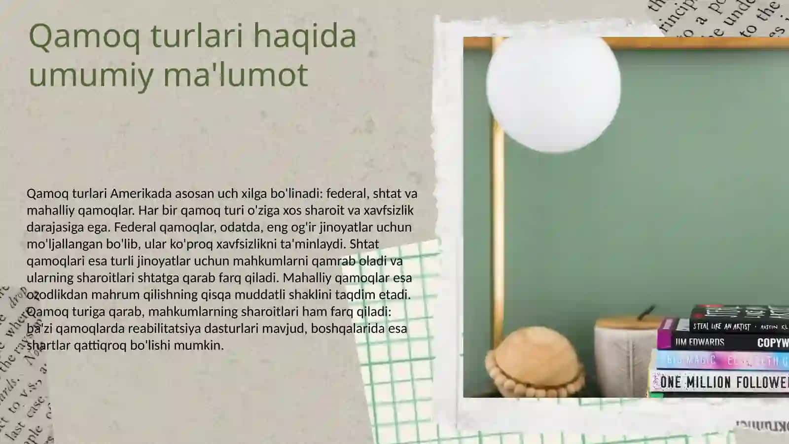 Qamoq turlari 3
