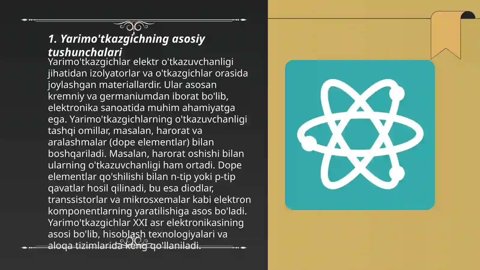 Yarimo'tkazgich fizikasi 3