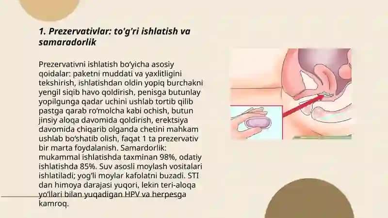 O'smirlarda kontrasepsiya usullari 3