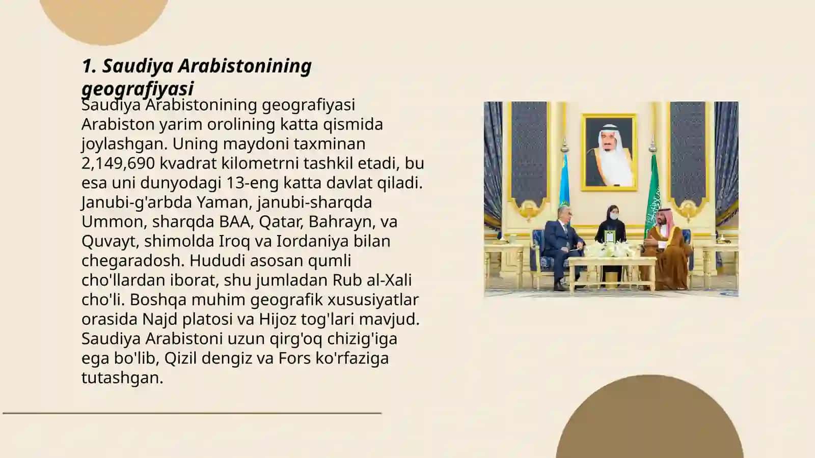 Saudiya Arabistonining geografiyasi 3