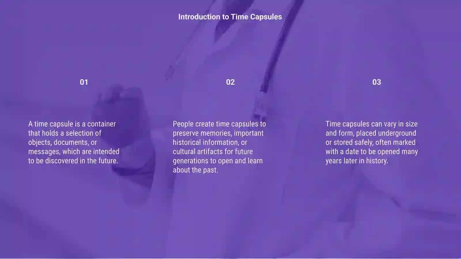 Time Capsules Taqdimoti 3