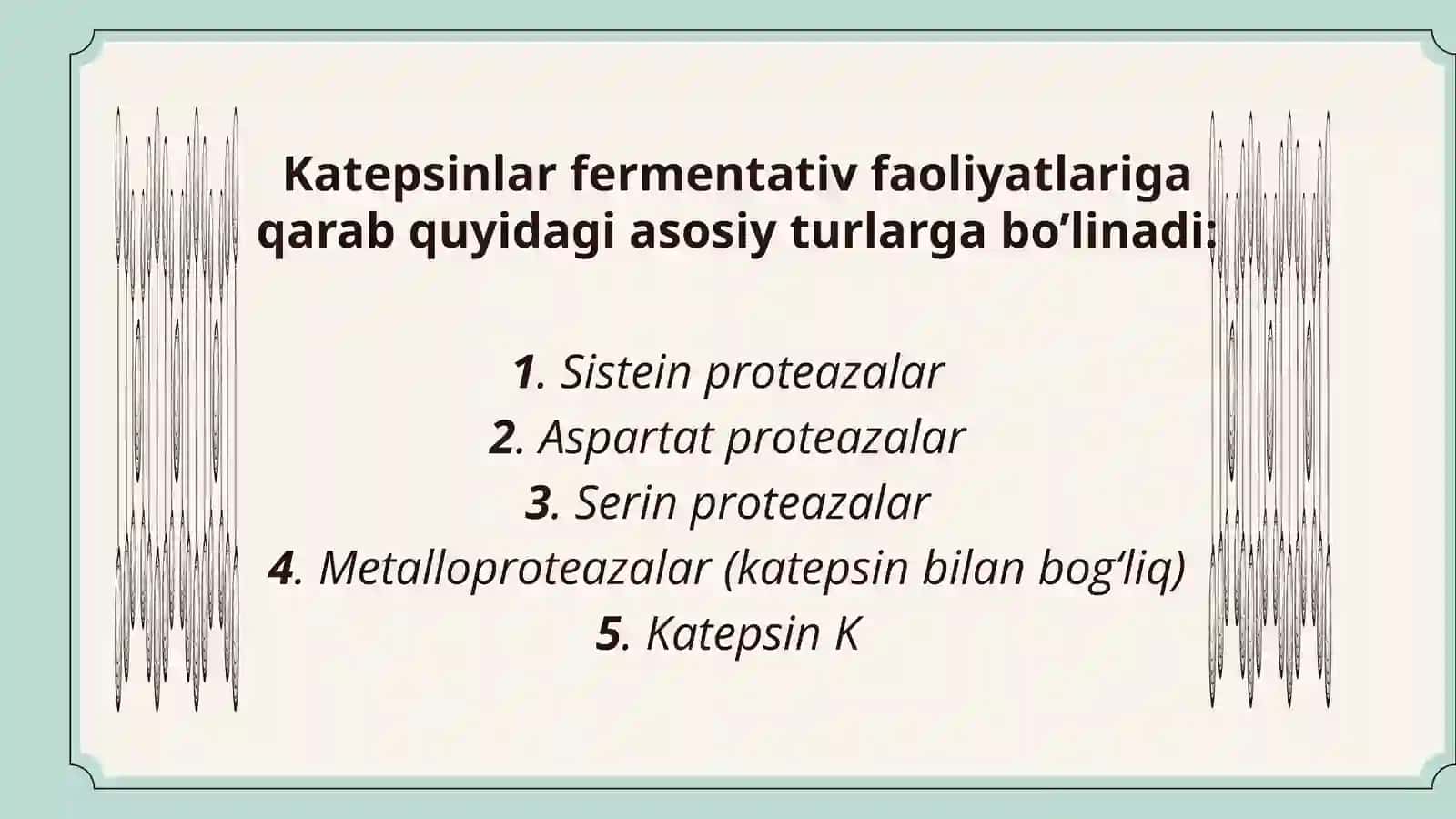 KATEPSINLAR, ULARNING KLINIK AHAMIYATI 3