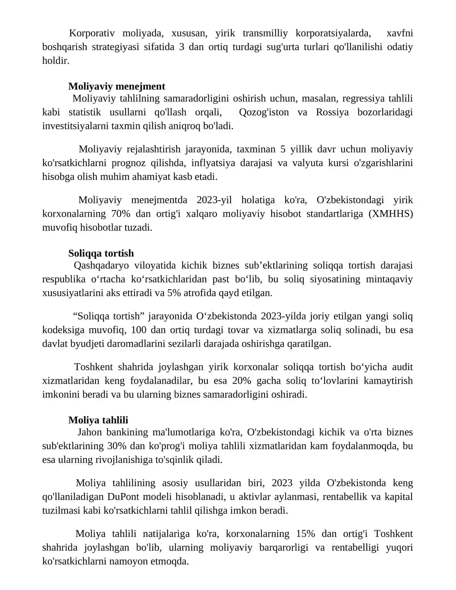 Molining asosiy tarmoqlari 3