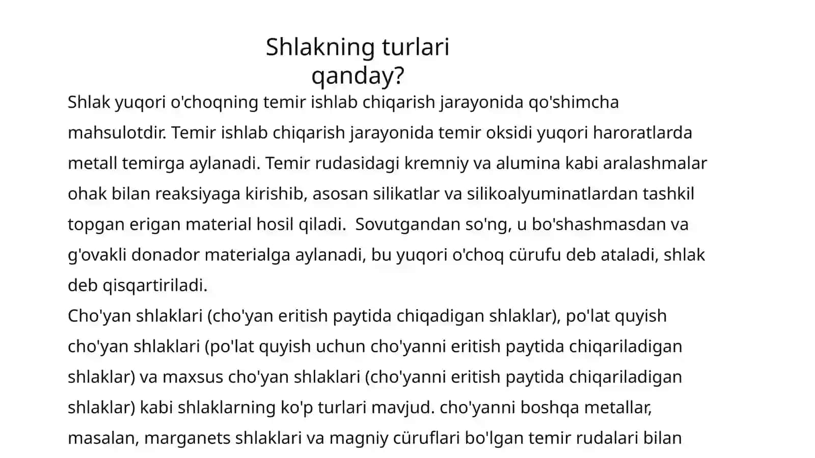 Shlaklarto’g’risidamalumot 3